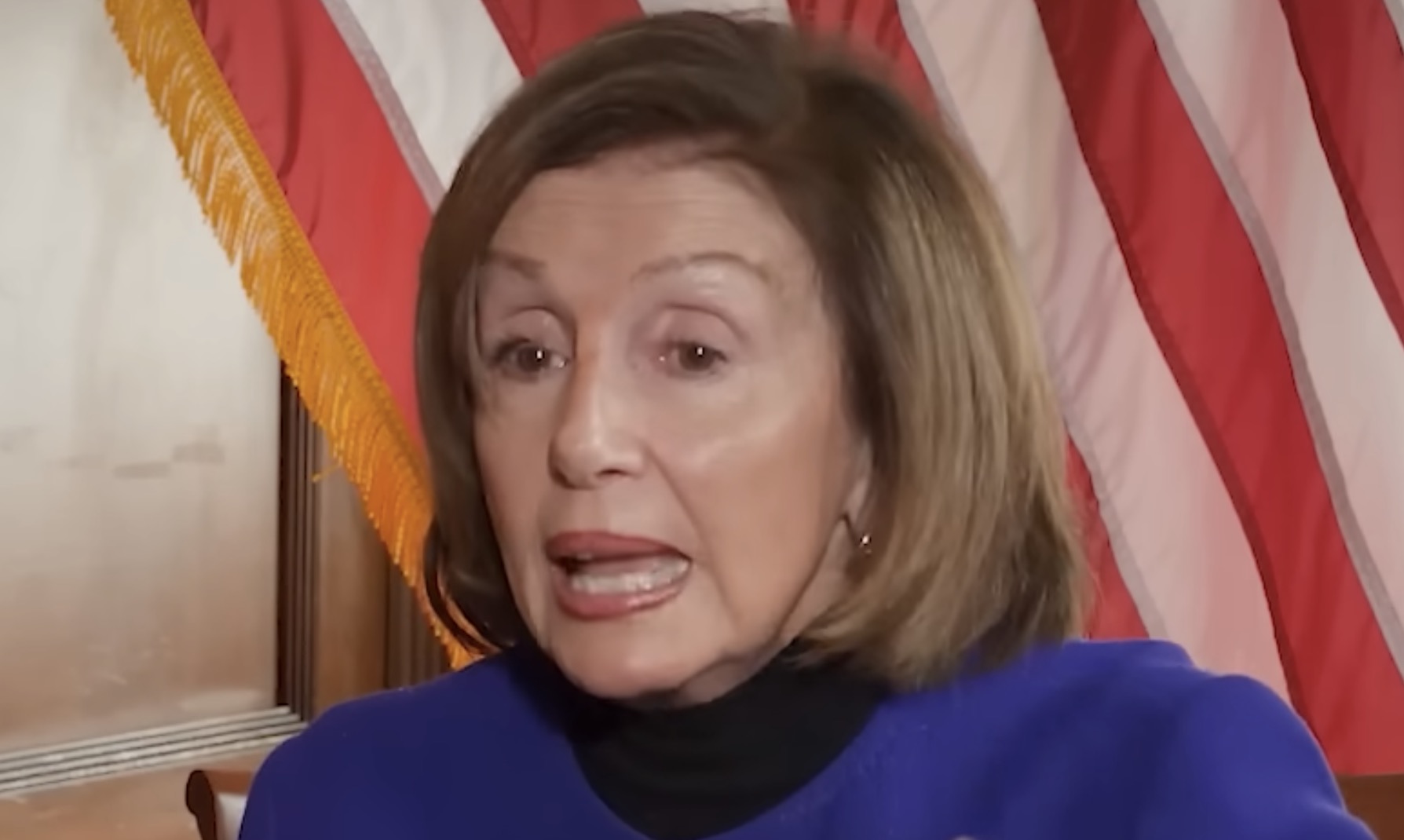 Nancy Pelosi Delivers Overly Dramatic Warning Regarding Trump 2024