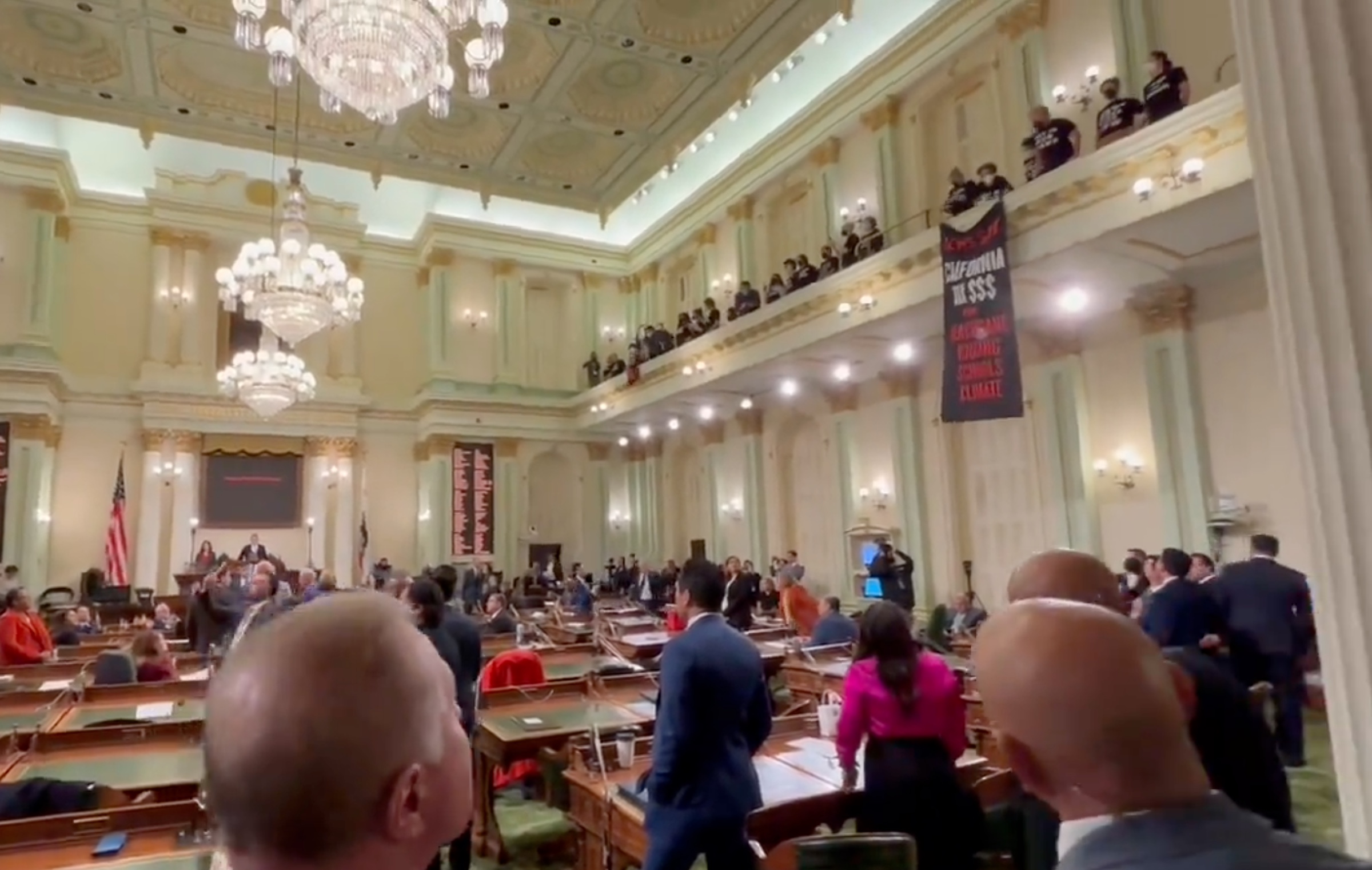 Anti Israel Radicals Stage Insurrection At California State Capitol   Screen Shot 2024 01 04 At 9.45.35 AM 