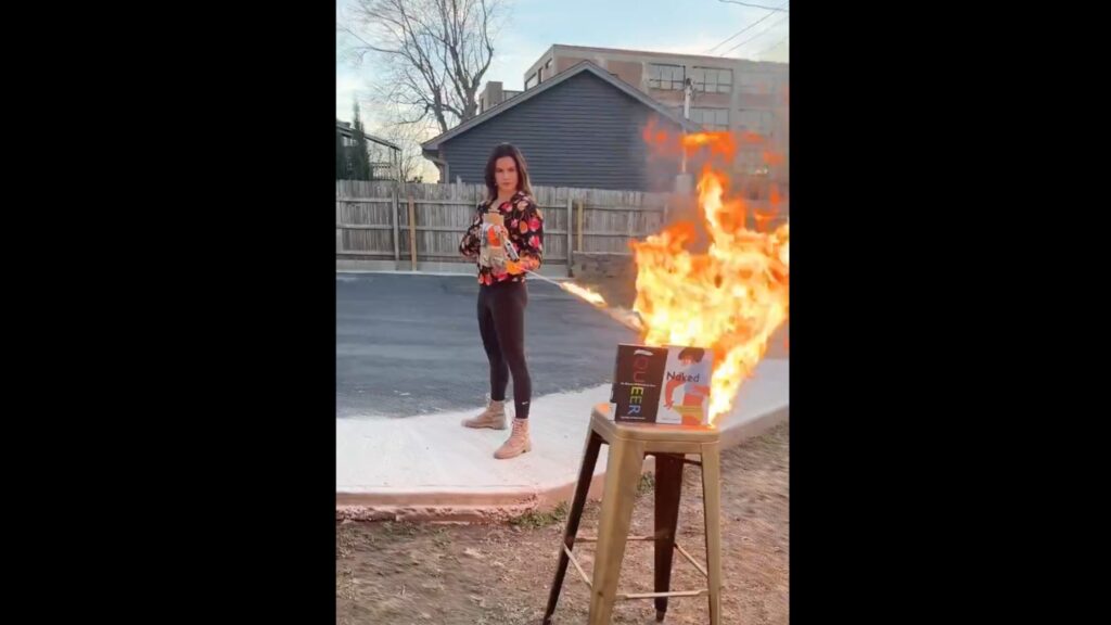 GOP Candidate Takes Flamethrower to Controversial Books In Viral Video ...