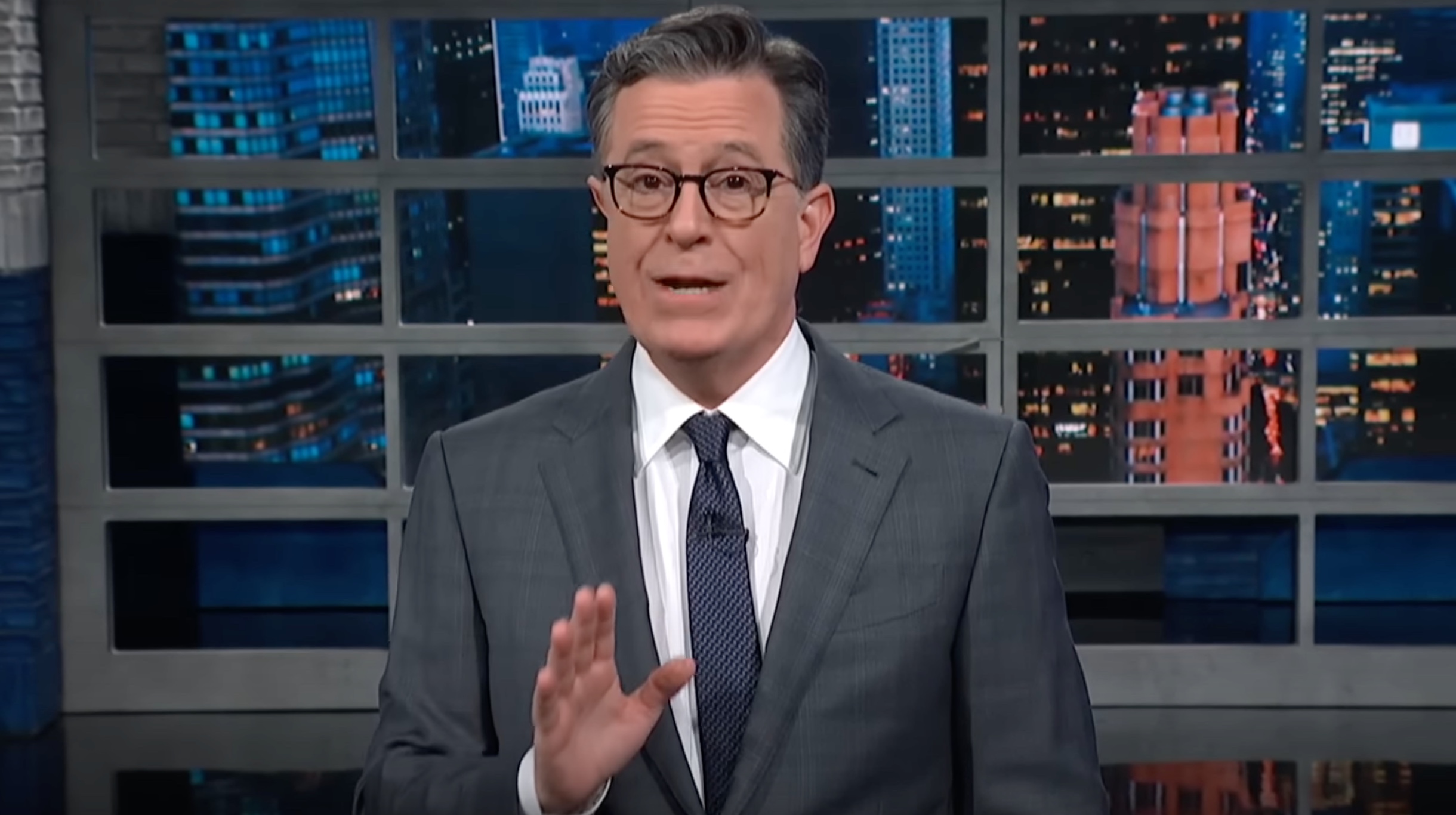 Stephen Colbert Tears Into Trump In Memorable Monologue State of the