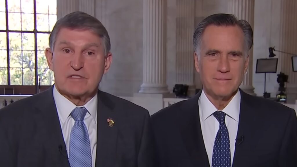 Joe Manchin floats Mitt Romney as a potential running mate State of